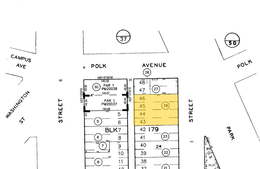 4080 Centre St, San Diego, CA à vendre - Plan cadastral - Image 1 de 1