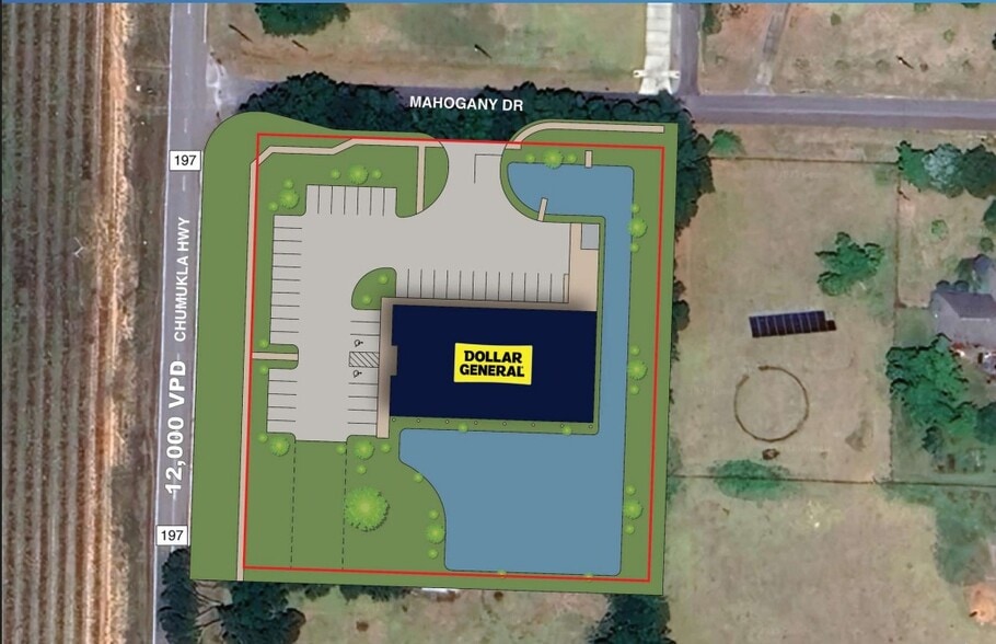 3407 Mahogany Dr, Pace, FL for sale - Site Plan - Image 2 of 5