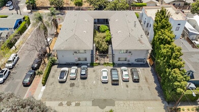 6705 De Longpre Ave, Los Angeles, CA - Aérien Vue de la carte - Image1