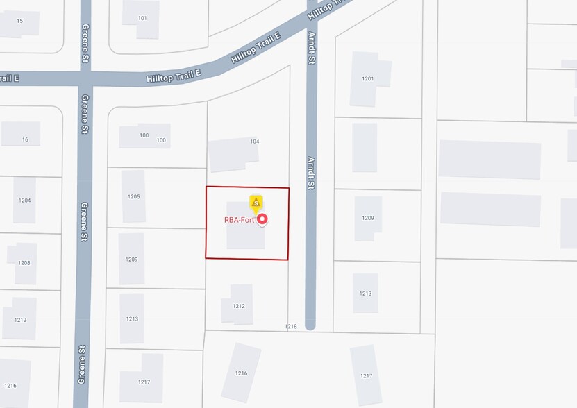 1210 Arndt St, Fort Atkinson, WI à vendre - Plan cadastral - Image 2 de 3