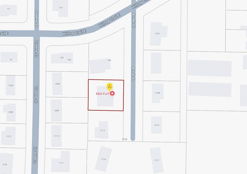 1210 Arndt St, Fort Atkinson, WI for sale - Plat Map - Image 2 of 3