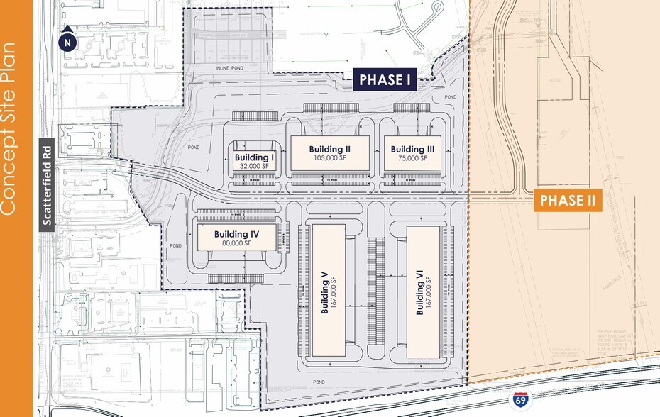 5540 Scatterfield Rd, Anderson, IN for lease - Site Plan - Image 3 of 3