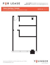 1401 N Central Expy, Richardson, TX for lease Floor Plan- Image 1 of 1