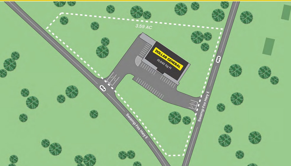 16015 Swamp Fox Hwy, Tabor City, NC for sale - Site Plan - Image 2 of 2