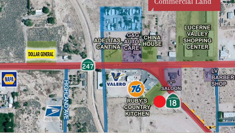 32733 Highway 18, Lucerne Valley, CA à louer - Photo du bâtiment - Image 2 de 9