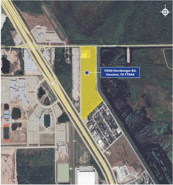 11500 Hornberger Rd, Houston, TX à vendre - Aérien - Image 1 de 3