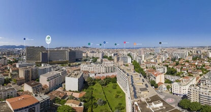 12 Impasse Sarturan, Marseille, BDR - AERIAL  map view