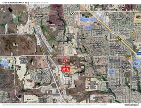 1737 W Bonds Ranch Rd, Fort Worth, TX - Aérien  Vue de la carte
