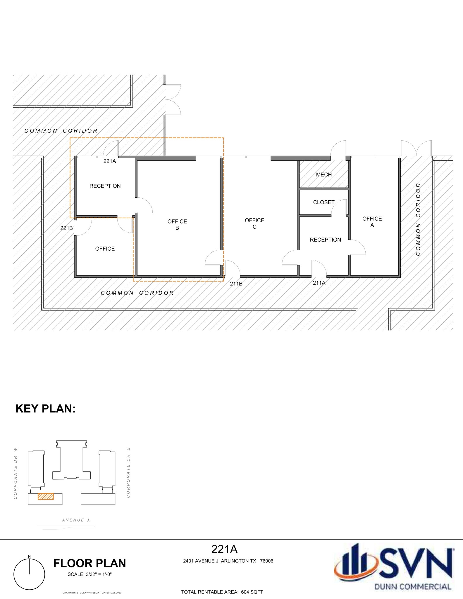 2401 Avenue J, Arlington, TX à louer Plan de site- Image 1 de 1