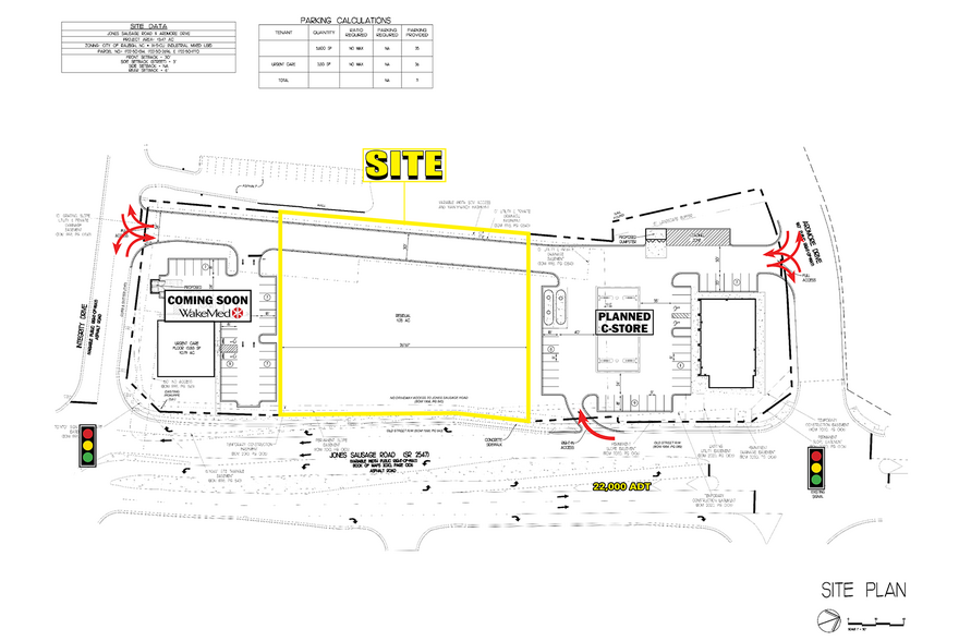 Jones Sausage Rd & Integrity dr, Garner, NC for lease - Building Photo - Image 2 of 4