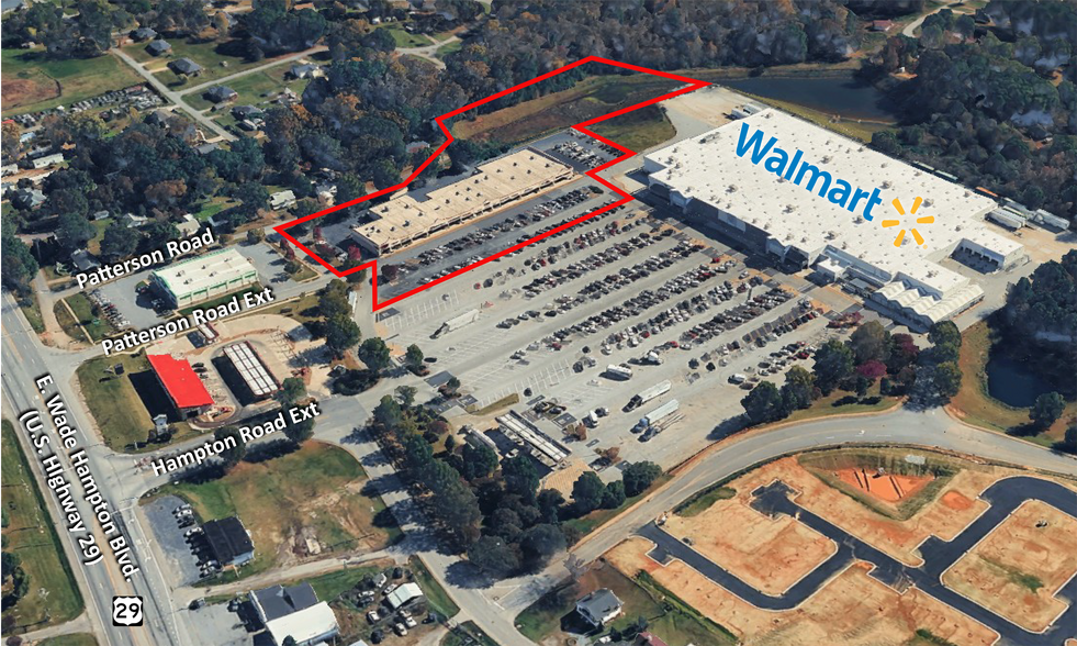 14055 E Wade Hampton Blvd, Greer, SC à louer - Aérien - Image 2 de 3
