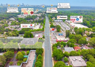 5009 Roswell Rd, Atlanta, GA - AERIAL  map view - Image1