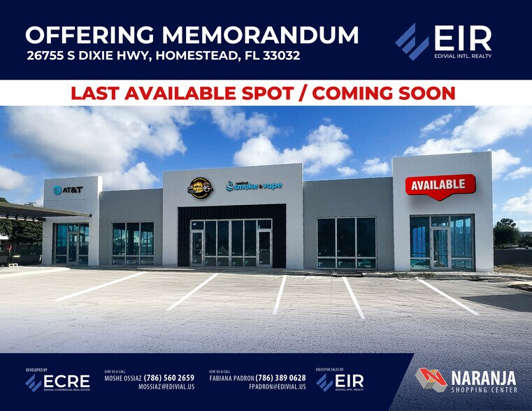 26755 S Dixie Hwy, Homestead, FL à louer - Photo du bâtiment - Image 1 de 15