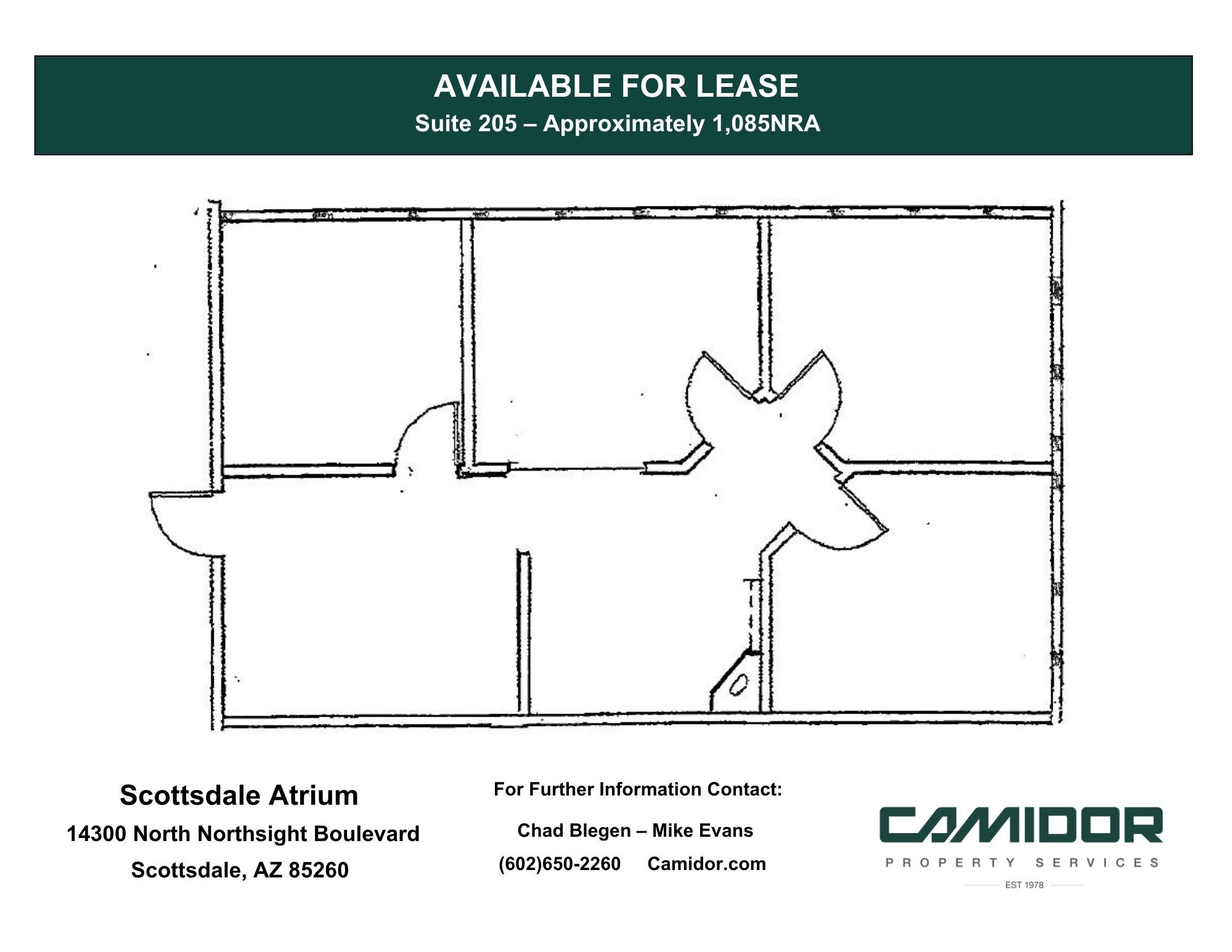 14300 N Northsight Blvd, Scottsdale, AZ for lease Floor Plan- Image 1 of 1