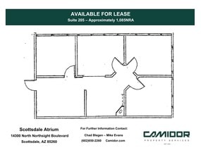 14300 N Northsight Blvd, Scottsdale, AZ for lease Floor Plan- Image 1 of 1