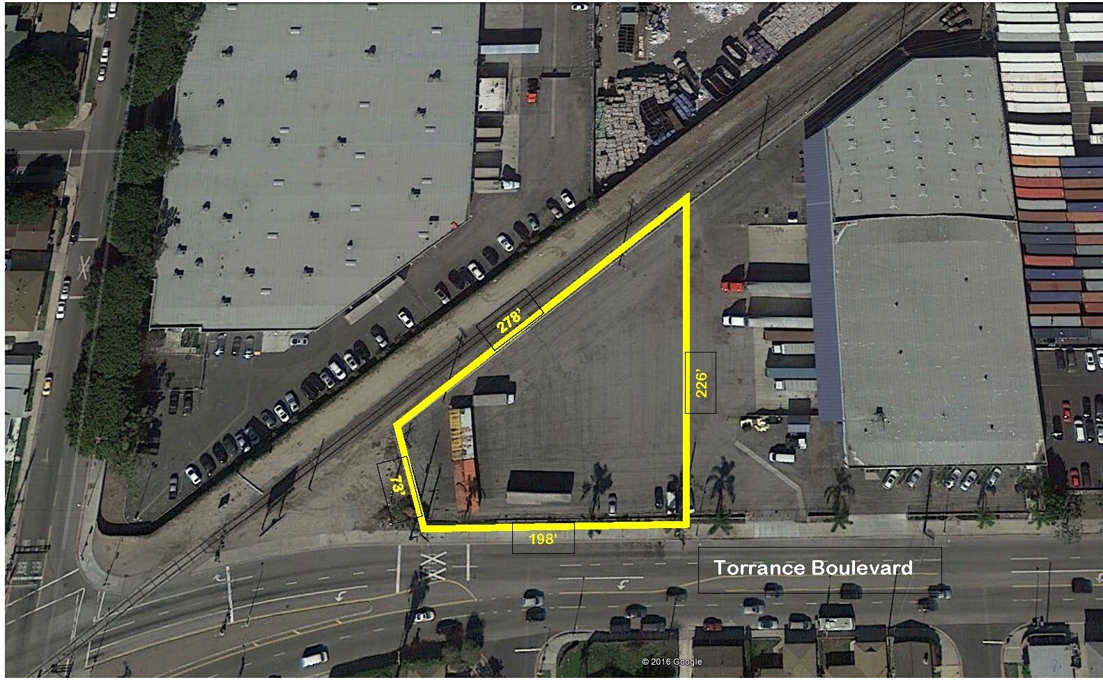 1415 Torrance Blvd, Torrance, CA à louer Plan de site- Image 1 de 2