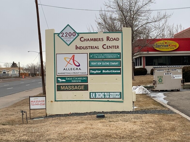 2200 Chambers Rd, Aurora, CO for sale - Building Photo - Image 3 of 19
