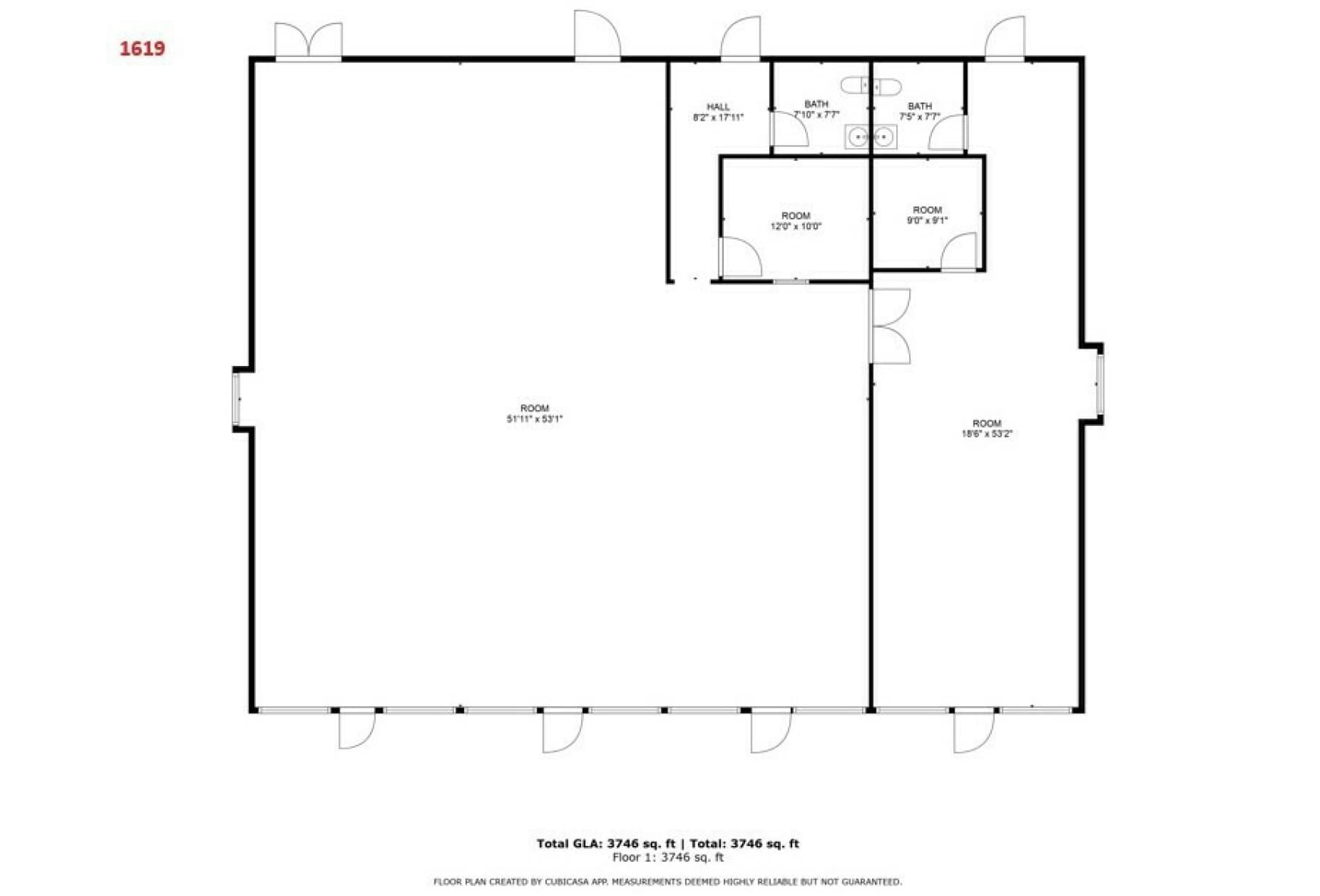 1621 E Southlake Blvd, Southlake, TX for lease Floor Plan- Image 1 of 6
