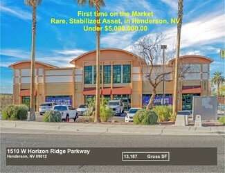 Plus de détails pour 1510 W Horizon Ridge Pky, Henderson, NV - Commerce de détail à vendre