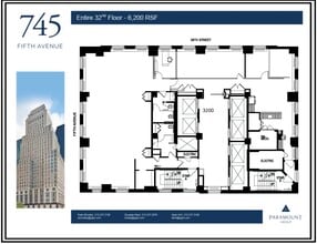 745 Fifth Ave, New York, NY for lease Floor Plan- Image 1 of 1
