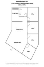 127 Business Center Dr, Corona, CA for lease Floor Plan- Image 1 of 1