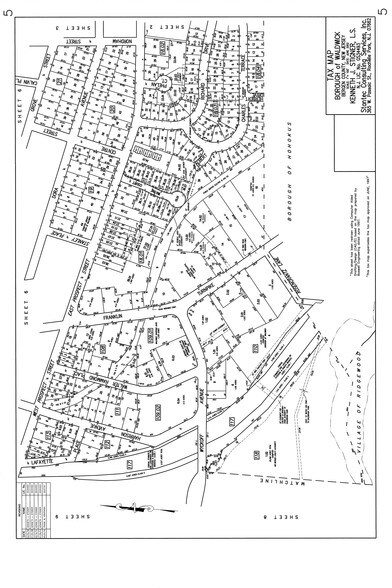 20 Harrison Ave, Waldwick, NJ à louer - Plan cadastral - Image 3 de 3