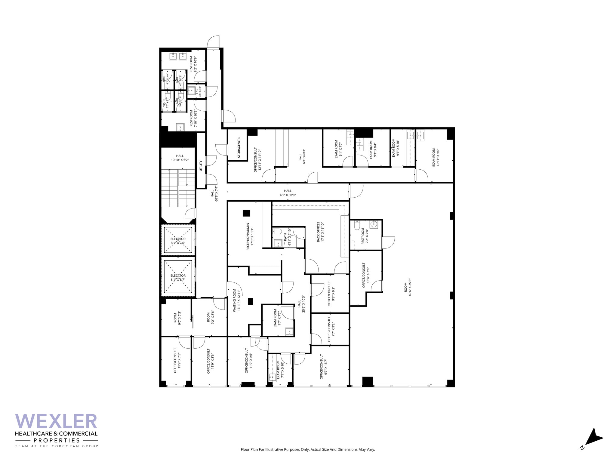 210 E 86th St, New York, NY à louer Plan d’étage- Image 1 de 1