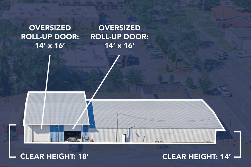 309 Green Acres Rd, Fort Walton Beach, FL à louer - Aérien - Image 3 de 10