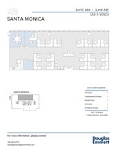 429 Santa Monica Blvd, Santa Monica, CA for lease Floor Plan- Image 1 of 1