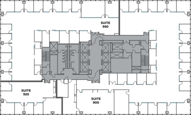4655 Executive Dr, San Diego, CA à louer Plan d’étage- Image 1 de 1