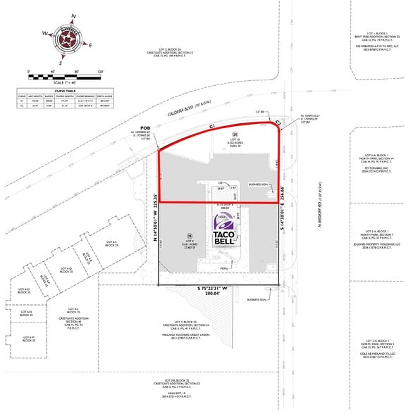 4727 N Midkiff Rd, Midland, TX for lease - Plat Map - Image 1 of 2