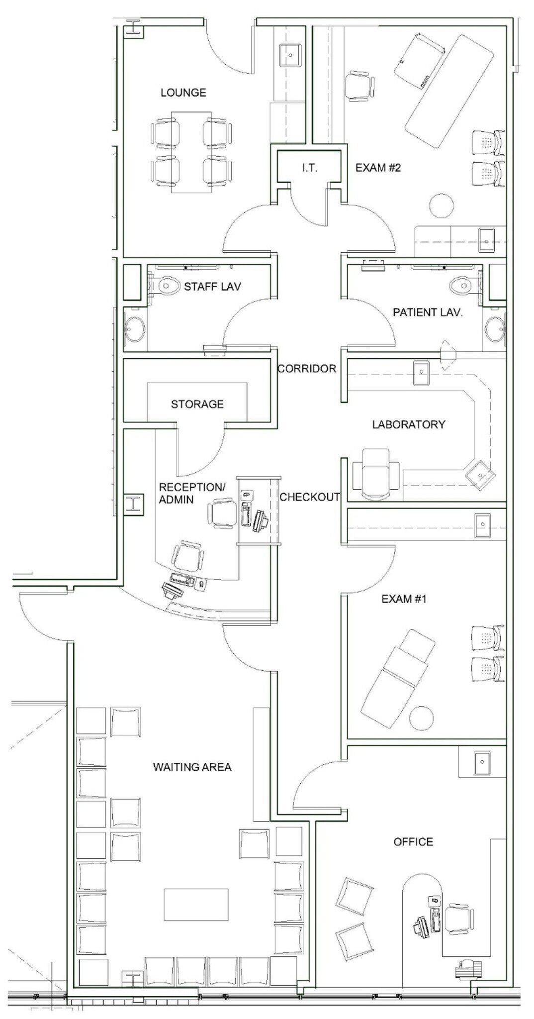 10 Forrestal Rd S, Princeton, NJ à louer Plan d’étage- Image 1 de 1