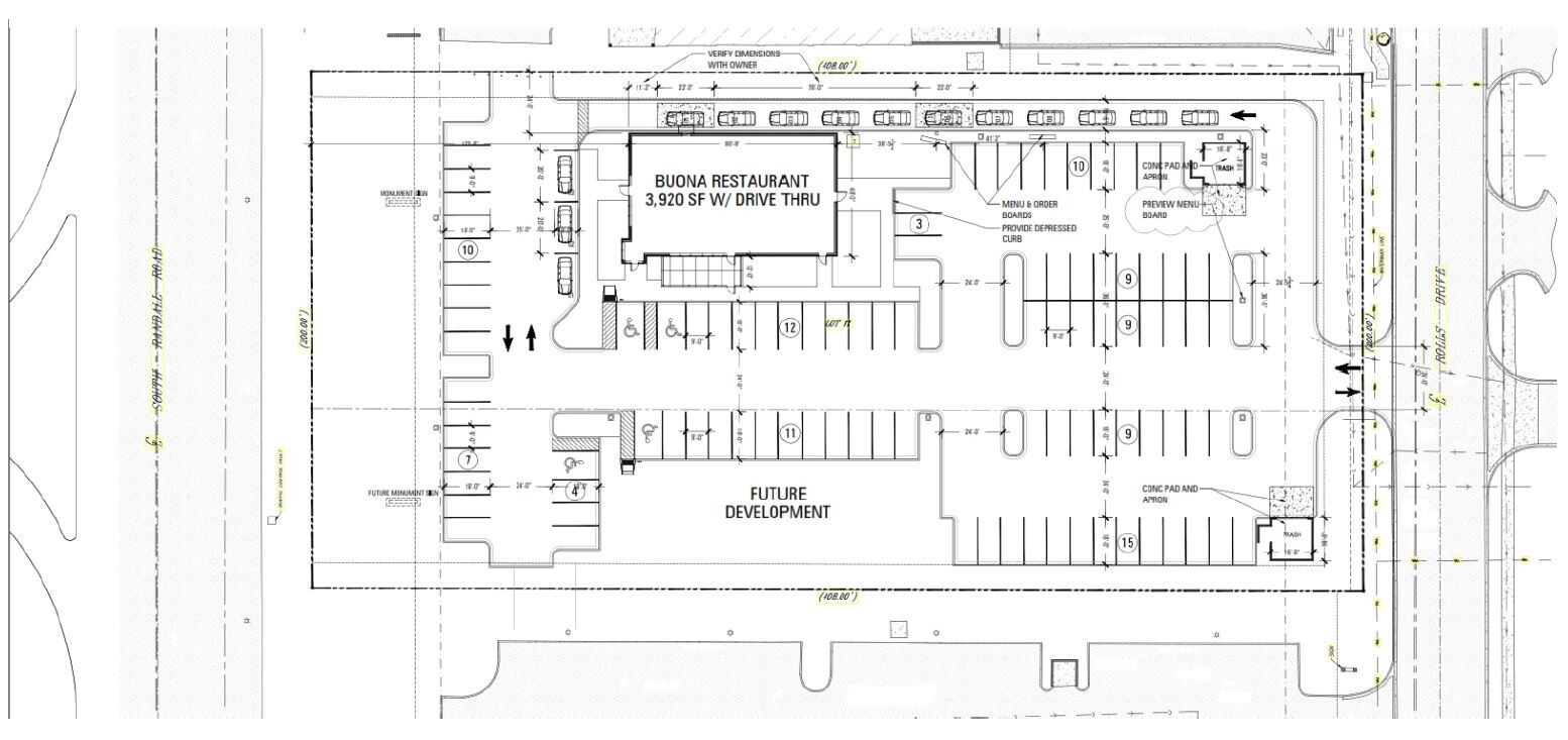 S Randall Rd, Algonquin, IL for sale Site Plan- Image 1 of 2