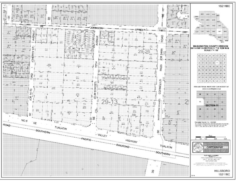 2870 SE 75th Ave, Hillsboro, OR à vendre - Plan cadastral - Image 1 de 1