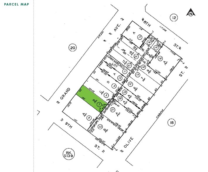 842 S Grand Ave, Los Angeles, CA à vendre - Plan cadastral - Image 3 de 3