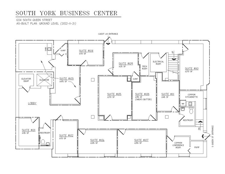 1224 S Queen St, York, PA à louer - Plan d’étage - Image 3 de 9