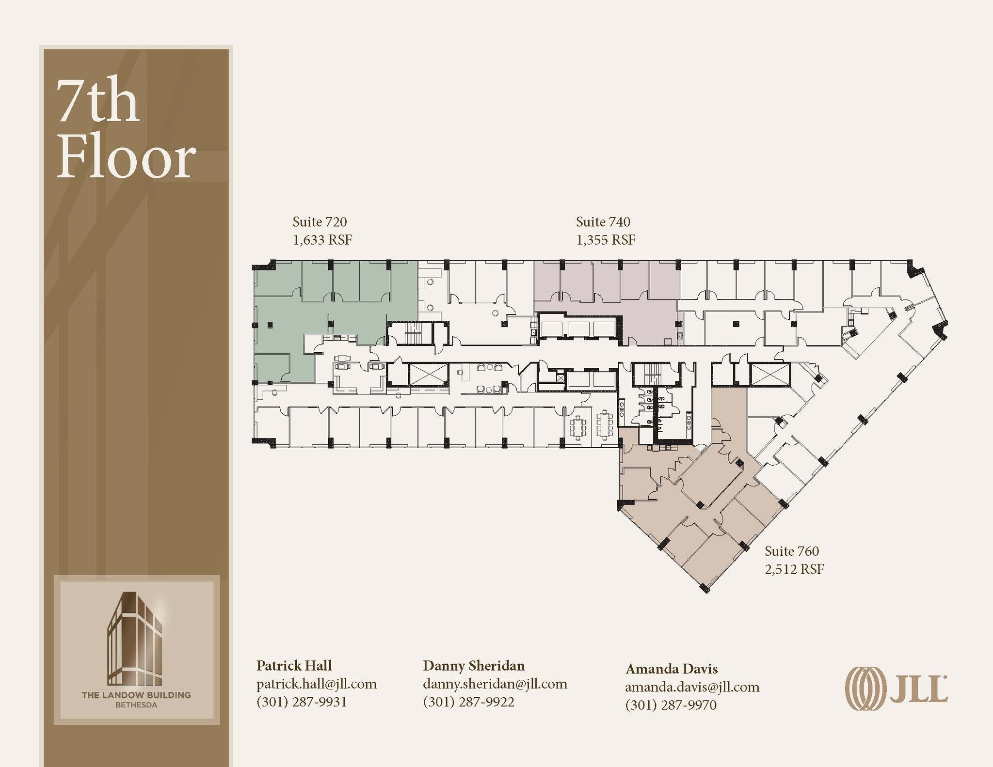 7910 Woodmont Ave, Bethesda, MD for lease Floor Plan- Image 1 of 1