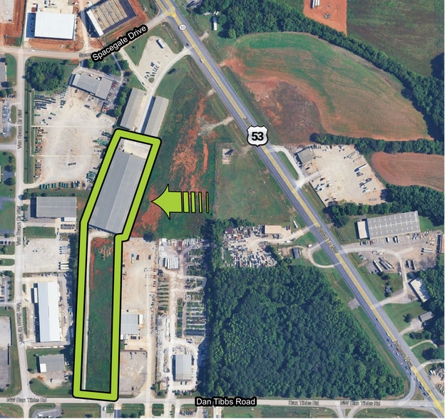 3415 Al-53 Hwy, Huntsville, AL for lease - Aerial - Image 1 of 10