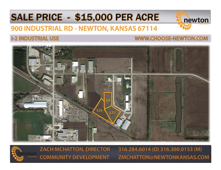 900 Industrial, Newton, KS à vendre - Photo principale - Image 1 de 4