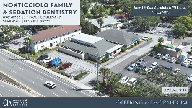 Plus de détails pour 8381 Seminole Blvd, Seminole, FL - Bureau à vendre