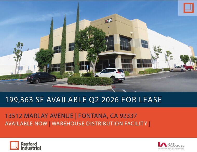 13512 Marlay Ave, Fontana, CA à louer - Photo du bâtiment - Image 1 de 9