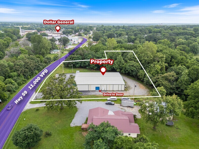 722 S Highway 59, Decatur, AR for lease - Building Photo - Image 2 of 34