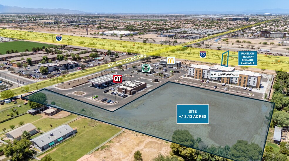 SEC 91st Ave & I-10, Tolleson, AZ à vendre - Autre - Image 3 de 3