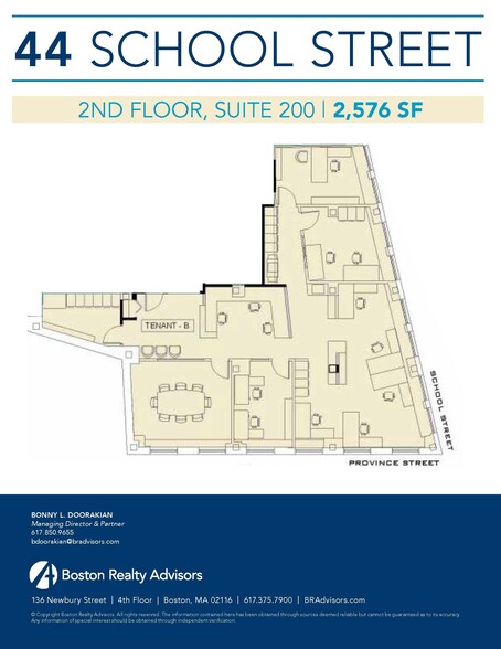 44 School St, Boston, MA for lease - Floor Plan - Image 2 of 8