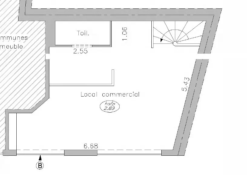 4 Rue De La Croix Nivert, Paris for lease - Floor Plan - Image 2 of 2