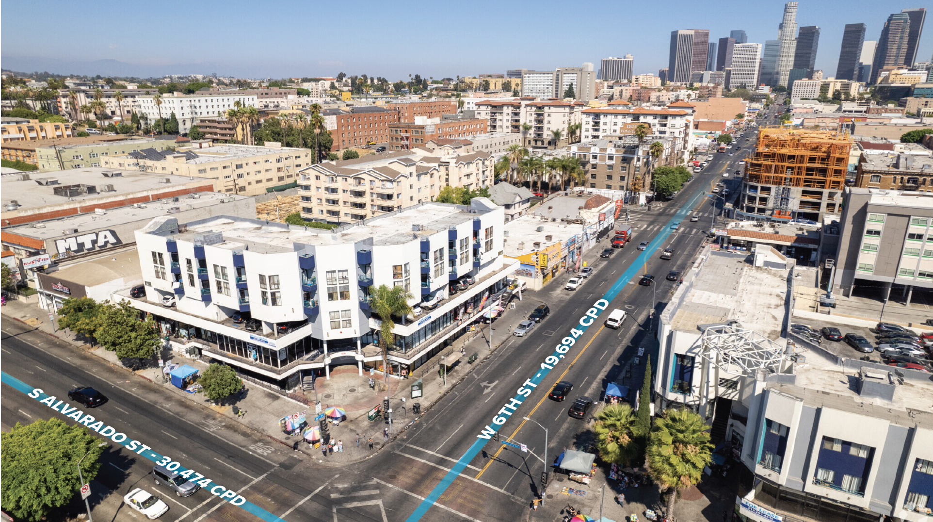 2065 W 6th St, Los Angeles, CA à louer Aérien- Image 1 de 7