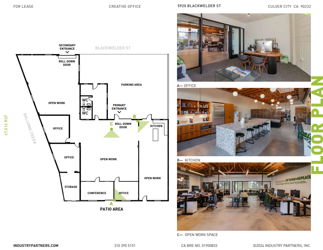 5920-5924 Blackwelder St, Culver City, CA for lease Floor Plan- Image 1 of 1