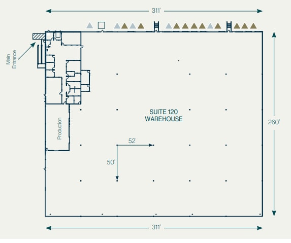 2020 Piper Ranch Rd, San Diego, CA à louer Plan d’étage- Image 1 de 4