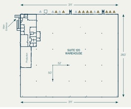2020 Piper Ranch Rd, San Diego, CA à louer Plan d’étage- Image 1 de 4