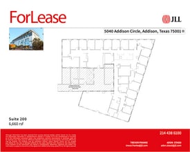 5040 Addison Cir, Addison, TX for lease Floor Plan- Image 1 of 1